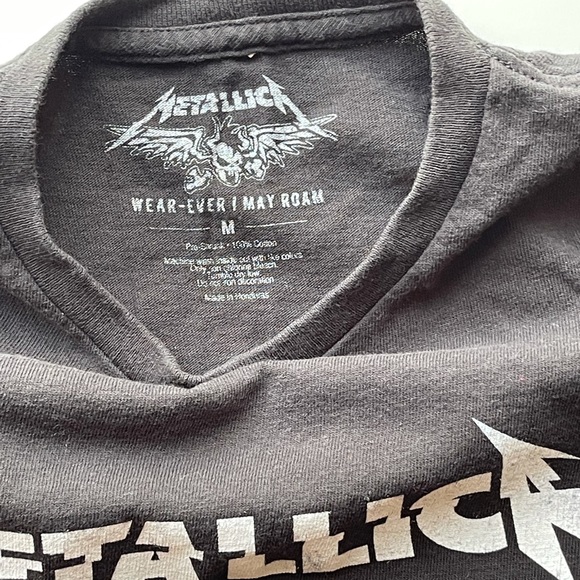 Metallica Worldwired Tour 2017 T Shirt medium  @L - Picture 4 of 4